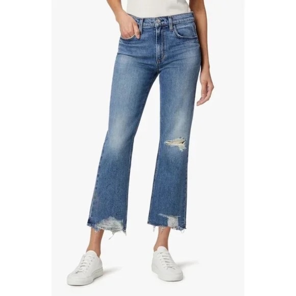 JOES'S JEANS The Callie Jeans in Ordesa Cropped Kick Flare - NWT - Size 32 - Picture 1 of 4
